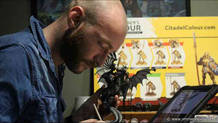 Almere - Spelletjes spelen en poppetjes verven: Flevoland heeft 'eindelijk' een plek om Warhammer te spelen