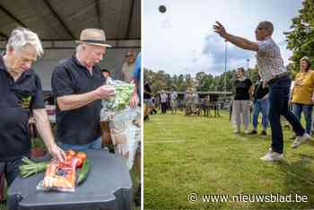 Tongerlo houdt tornooi tepschieten: “Juiste grip van de sol kan je vier tomaten en krop sla opleveren”