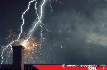 FW Dresden: Zahlreiche Einsätze für die Feuerwehr Dresden nach heftigem Unwetter
