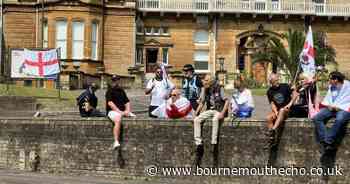 Anti and pro-immigrant protesters clash at Bournemouth demonstration