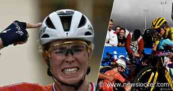Tranen bij Demi Vollering na bizarre ontknoping in Tour de France Femmes: ‘Ik was leeg’