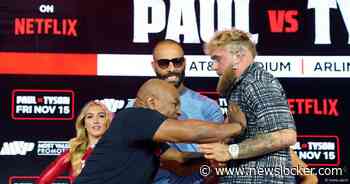 Mike Tyson en Jake Paul delen letterlijk eerste plaagstootjes uit: ‘Ik wil een legende knock-out slaan’