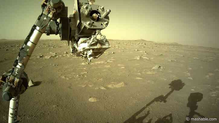 NASA rover snaps photo of its most daunting challenge yet