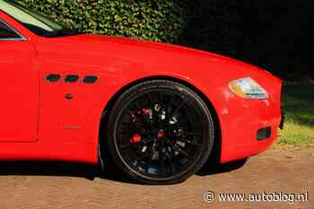 Gespot – Maserati Quattroporte in het rood!
