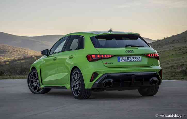 Vernieuwde Audi RS3 keihard gelekt