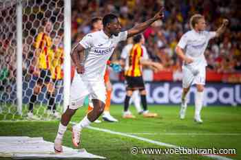 Meer duidelijkheid over nieuwe blessure Francis Amuzu, die eraf moest tegen KV Mechelen