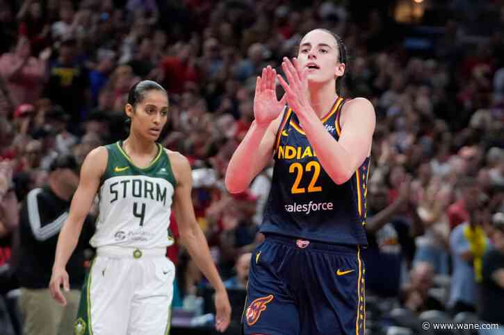 Caitlin Clark breaks WNBA rookie assists record as Fever beat Storm 92-75