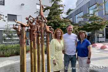 Kunstwerk ‘De Dorstigen Laven’ heeft opnieuw plaatsje op Veemarkt