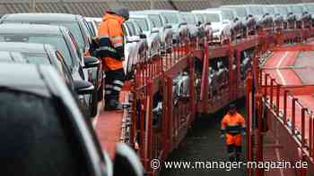 Außenhandel: Autos sind noch immer Deutschlands Exportschlager