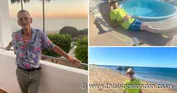 Beloved Beckenham street cleaner FINALLY lands in Portugal for well-deserved holiday