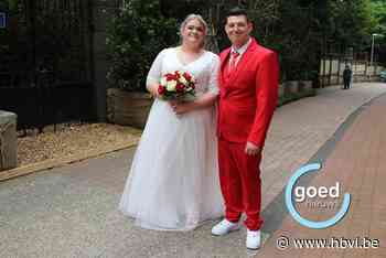 Pas getrouwd: Selina en Cristian in Hasselt