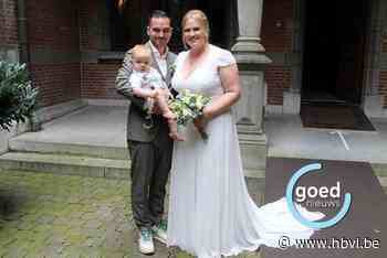 Pas getrouwd: Bram en Silke in Hasselt