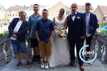 Pas getrouwd: Sabrina en Michaël in Tongeren