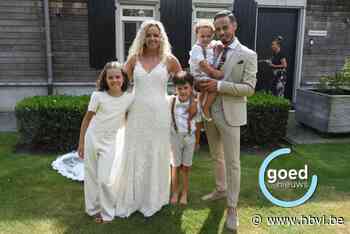 Pas getrouwd: Saartje  en Nicky in Peer