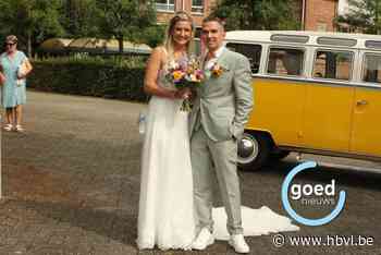 Pas getrouwd: Shiela en Bjorn in Hoeselt