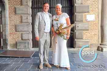 Pas getrouwd: Benoit en Evi in Bilzen