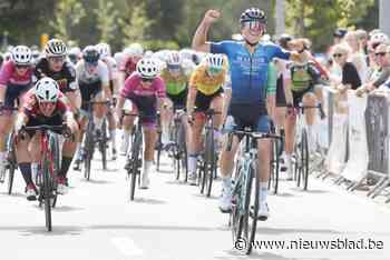 Laura Verdonschot wint op de weg: “Dit is geleden van de nieuwelingen of juniores”