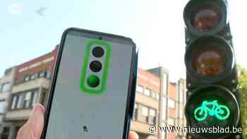 Lichten sneller op groen voor fietsers dankzij nieuwe app