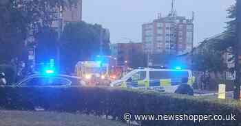 Two people taken to hospital after crash on busy Bromley road