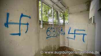 Hakenkreuz-Schmierereien in Aufheim: Polizei sucht Zeugen