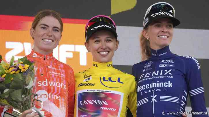 Pauliena Rooijakkers bijt van zich af, maar grijpt naast rit en eindzege