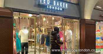 Two Ted Baker stores to close in south east London TOMORROW
