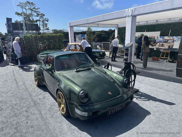 Elektro-Offensive bei der Monterey Car Week