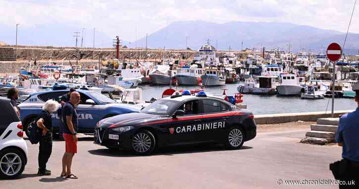 Sicily yacht sinking LIVE: Updates as four Brits missing after vessel hit by a tornado