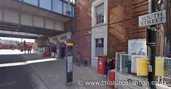 Man dies near Romford station
