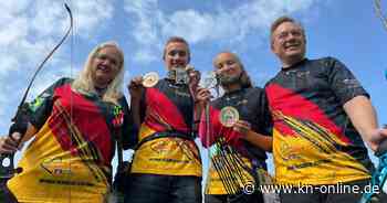 Familie Kaetzler aus Henstedt-Ulzburg gewinnt bei Feldbogen-WM Goldmedaillen
