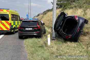 Vrouw naar ziekenhuis na verkeersongeval op Koninklijke Baan in Bredene