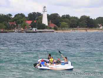 Weather dampens St. Clair River Float Down Sunday