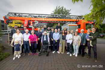 Einsame Spitze: 101-jähriger Wolbecker ist 85 Jahre bei der Feuerwehr