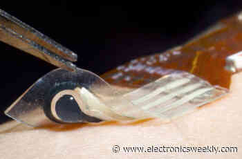 Stretchy gel sensor measures biomarkers on dry skin