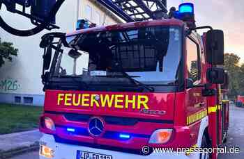 FW-DT: Rauchmelder schlägt Alarm - Falschparker behindern Drehleiter