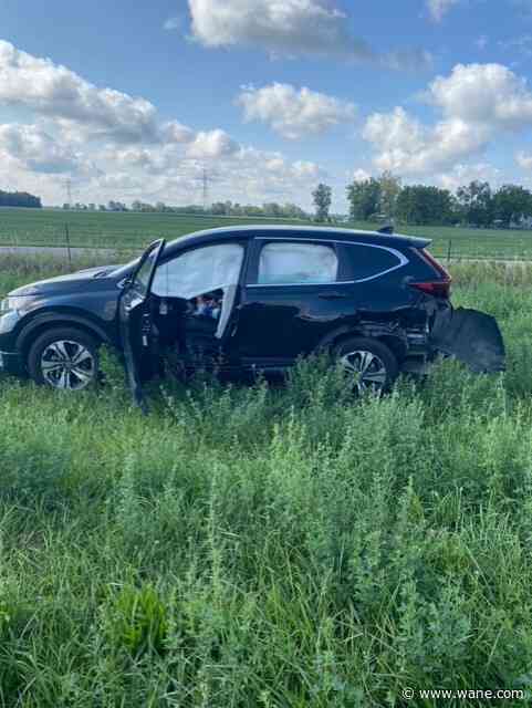 Driver of SUV misses stop sign, crashes into motorcycle in DeKalb Co.