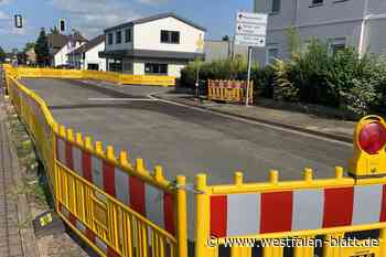 Rahden: Lemförder Straße zum Schulstart wieder frei