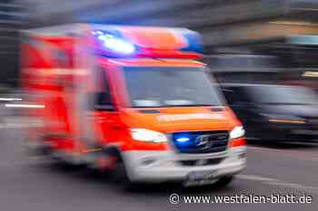 Mit dem Motorrad in den Gegenverkehr gerutscht