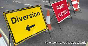 The A2 maintenance works which could cause delays for drivers
