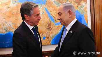 Blinken: Hamas nun am Zug: Israel akzeptiert Vorschlag für Waffenruhe im Gazastreifen