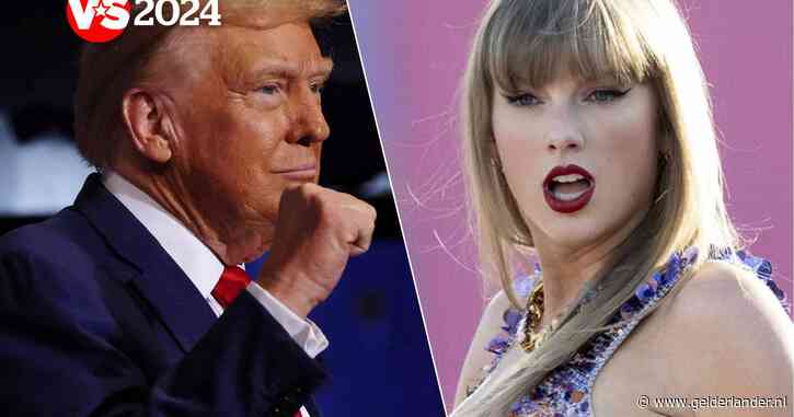 Trump onder vuur nadat hij AI-foto’s van Taylor Swift deelt en insinueert dat popster hem steunt: ‘Dit is zielig’