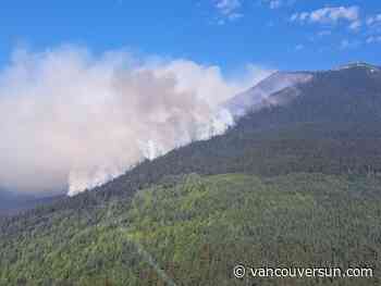 B.C. wildfires: Rain, cool weather dampen wildfire activity in southern B.C., but the north is dry