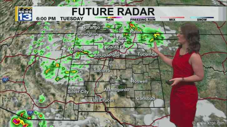 Another hot afternoon with rain coming later in the week