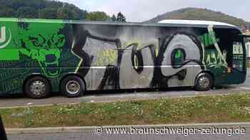 Graffitischmierereien: VfL-Bus bekommt ein neues „Design“