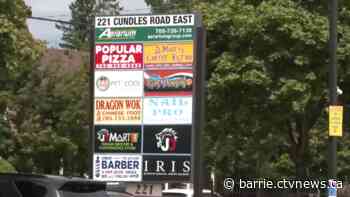 Overnight stabbing at Barrie plaza under investigation