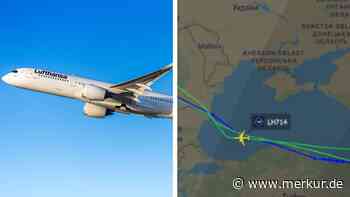 Acht Stunden nach Start: Lufthansa-Flugzeug plötzlich zurück in München – Radar zeigt Manöver