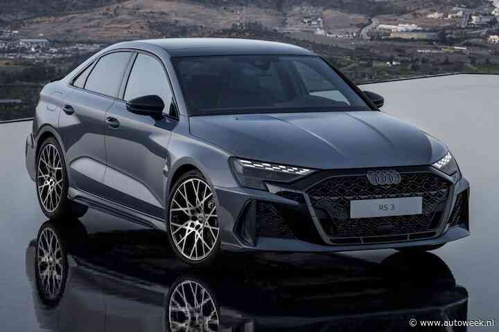 Audi RS3 Sportback en RS3 Limousine: zelfde vermogen, toch scherper