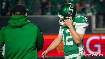 Sask. Roughriders kicker says team has had his back after tough day on the field