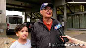 'It's very stressful': Sask. wildfire evacuees come together in uncertain times