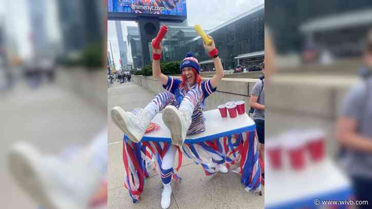 Costumed Bills fan wins tickets to every major sports championship